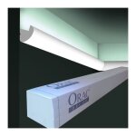 Cx188 corniche pour �clairage indirect orac decor - 3, 4x3, 4x200cm (h x p x l) - moulure d�corative ...