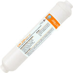 Cartouche charbon gac en ligne raccord 1 / 4'' taraud - crystal filter cri 220 nptf 1 / 4''