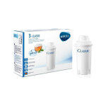 Cartouches filtrantes brita classic - pack de 3 - rduction de tartre, chlore et impurets - blanc