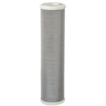 Cartouche filtrante inox h 10  filtration 60 microns re'utilisable filtre inox