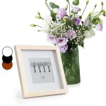 Cadre photo, cadre photo carr en bois de 23x23 cm, cadres photo, porte photo mural, cadre decoration ...