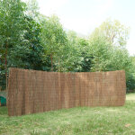Casa. pro - brise - vue en brande de bruyère brielle 1, 5 kg / m² 500 x 200 cm naturel Casa. pro - brise - vue en brande de bruyère brielle 1, 5 kg / m² 500 x 200 cm naturel