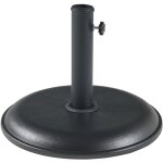 Casa. pro - pied de parasol bionaz b�ton 45 x 5 cm noir