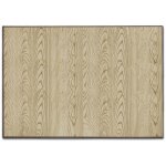 Casa pura - tapis en bambou magenta nature 120 x 180 cm