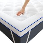 Casabel surmatelas confort 180x200 cm respirant microfibre - 1000gr - liser� bleu