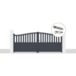 Casanoov - pack portail battant électrique 3, 400x140cm meije + motorisation ranger b150 Casanoov - pack portail battant électrique 3, 400x140cm meije + motorisation ranger b150
