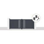 Casanoov - pack portail battant électrique 300x120cm giona + motorisation bunker b500 Casanoov - pack portail battant électrique 300x120cm giona + motorisation bunker b500