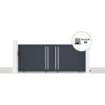 Casanoov - pack portail coulissant électrique 350x140cm giona + motorisation ranger c300 Casanoov - pack portail coulissant électrique 350x140cm giona + motorisation ranger c300