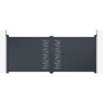 Casanoov - portail aluminium battant arlberg 350x140cm