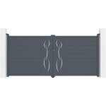 Casanoov - portail aluminium battant life 350x160cm