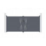 Casanoov - portail aluminium battant veleta 300x160cm