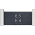 Casanoov - portail aluminium coulissant arlberg 300x140cm