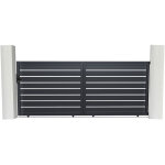 Casanoov - portail aluminium coulissant vogel 400x160cm