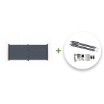 Casanoov - portail battant �lectrique eiger 350x140cm + motorisation ranger b150