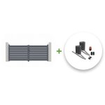 Casanoov - portail battant �lectrique vogel 350x140cm + motorisation bunker b500