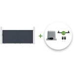 Casanoov - portail coulissant �lectrique eiger 400x140cm + motorisation ranger c300