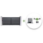 Casanoov - portail coulissant �lectrique vogel 350x140cm + motorisation ranger c300