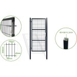 Casanoov - portillon grillag 1m razo 100x200cm gris