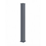 Casanoov - poteau eifel 15x15cm aluminium h. 166cm gris anthracite