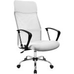 Casaria ? fauteuil de bureau ergonomique pivotant ? r�glable en hauteur 49 - 58 cm ? dossier en maille ...