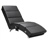 Mridienne london chaise longue d'intrieur design avec fonction de massage chauffage fauteuil relax ...