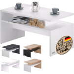 Table basse rectangulaire 95x55x50cm table basse design moderne table de salon 50kg avec 2 niveaux de ... Table basse rectangulaire 95x55x50cm table basse design moderne table de salon 50kg avec 2 niveaux de ...