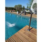 Cascade inox fontaine 304 massage jet d'eau / hauteur 1m
