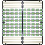 Monmobilierdesign - casi sommier  lattes avec plots de soutien 180x200 cm avec pieds