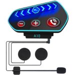 Casque moto bluetooth kit main libre écouteur, interphone pour casque bluetooth 5. 0 contrôler des appels, ... Casque moto bluetooth kit main libre écouteur, interphone pour casque bluetooth 5. 0 contrôler des appels, ...