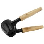 Casse - noisette avec manche en bois, logui