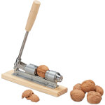 Casse - noix rétro en bois, noisettes, amandes, taille réglable, sans effort, levier, métal, argenté ... Casse - noix rétro en bois, noisettes, amandes, taille réglable, sans effort, levier, métal, argenté ...