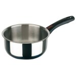 Casserole en acier inoxydable et bak�lite 12 cm 1 mm acier inoxydable