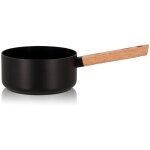 Ogo - casserole en aluminium et poigne en bois 18cm, ector