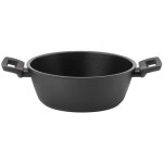 Casserole noire avec poign�es doubles 24 cm