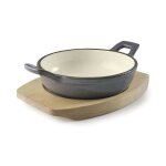 Casserole ronde en fer gris, 720 ml -  18, 5 x 3 cm, lacor