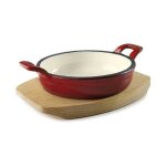 Casserole en ronde rouge, 200 ml - 12 x 3 cm lacor