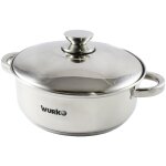 Casserole semi - bombe kora 22 cm wurko en acier inoxydable