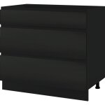 Casserolier lovia noir mat l 90 cm