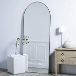 Cassilando - 163 x 54 cm miroir sur toute la longueur, cadre en bois miroir sur pied, miroir sur pied ...