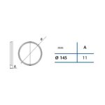 Cata b - plus - clapet anti - retour 150 mm 01930600 - sapho