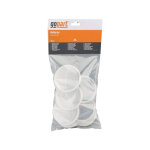 Catadioptre rond blanc diam�tre 75mm tige filet�e gopart la75019