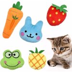 Cataire jouets, 5 pièces jouets à l'herbe à chat, cataire interactive jouets à mâcher jouet en peluche ... Cataire jouets, 5 pièces jouets à l'herbe à chat, cataire interactive jouets à mâcher jouet en peluche ...