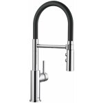 Blanco - catris s - mitigeur d'évier avec bras flexible et douchette, noir / chrome 525791 Blanco - catris s - mitigeur d'évier avec bras flexible et douchette, noir / chrome 525791
