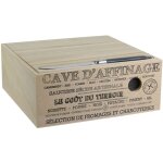 Cave d'affinage  fromage avec couteau - bois - livraison gratuite