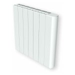 Carrera - radiateur a inertie ceramique compact 1500w - horizontal et plat - blanc