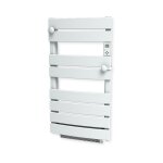 Cayenne - radiateur sche - serviette carrera - 600w + soufflerie 1000w - cintre  lames plates - blanc ...