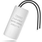 Cbb60 condensateur 2. 5uf 450v condensateurs de d�marrage de moteur