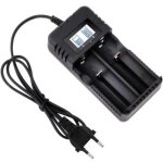 Ccykxa ? chargeur batterie 18650 intelligent � 2 fentes ? charge rapide avec �cran lcd ? compatible li ...