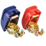 Ccykxa - cosse batterie pinces de bornes de batterie � d�gagement rapide pour voiture caravane camping ...