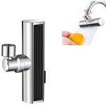 Robinet de rallonge pivotant multifonctionnel à 1080°, economiseur d'eau pour robinet, avec mousseur ... Robinet de rallonge pivotant multifonctionnel à 1080°, economiseur d'eau pour robinet, avec mousseur ...